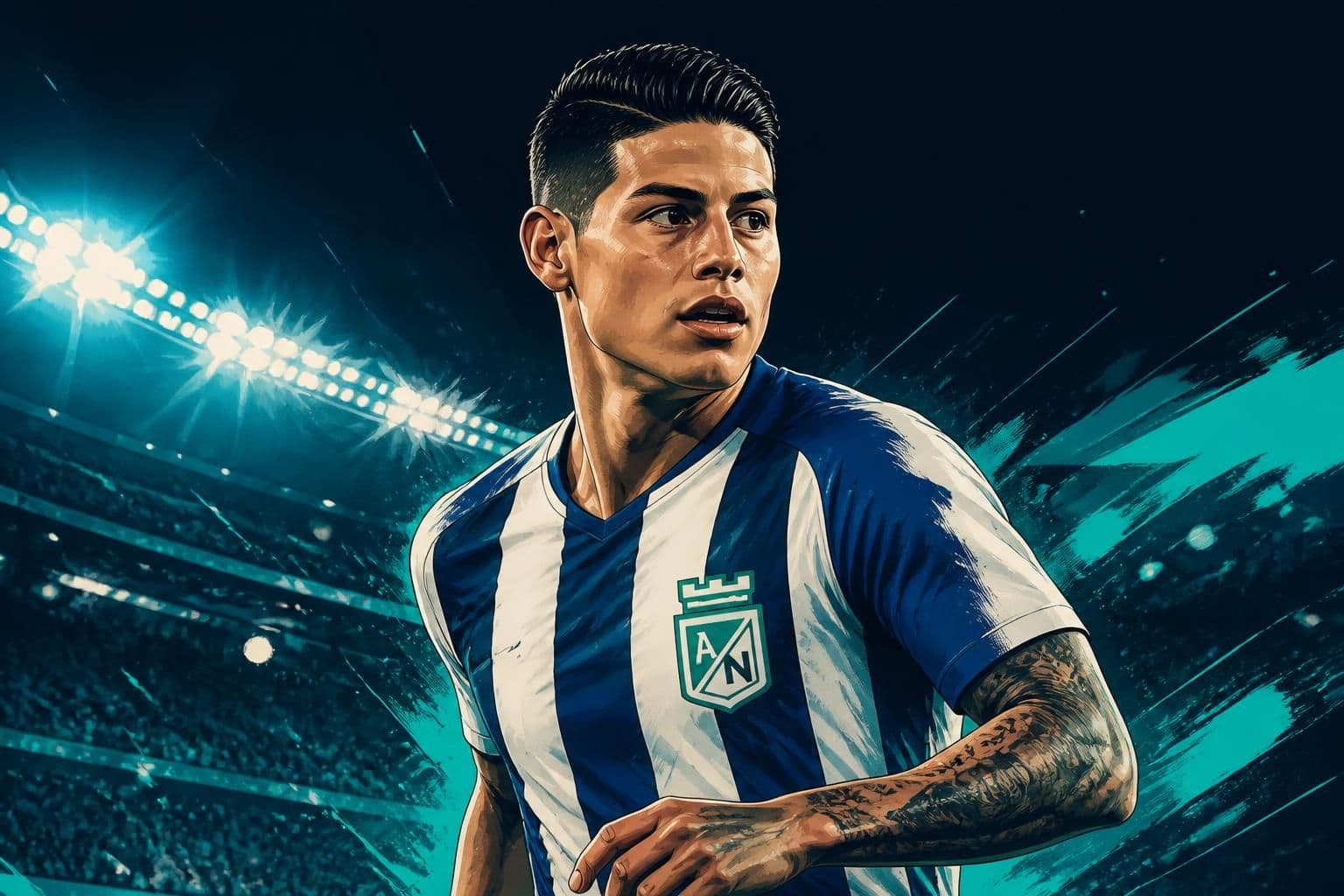 James Rodríguez anuncia retorno ao Atlético Nacional
