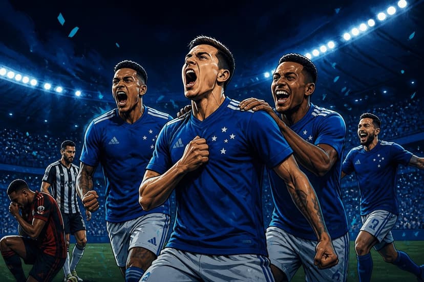 Cruzeiro lidera returno após vitória sobre Athletico-PR