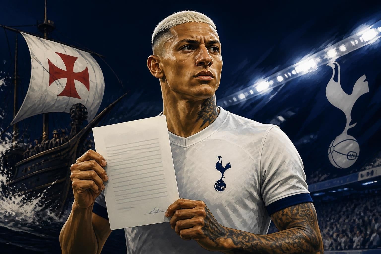 Richarlison tenta rescindir com Tottenham via Fifa