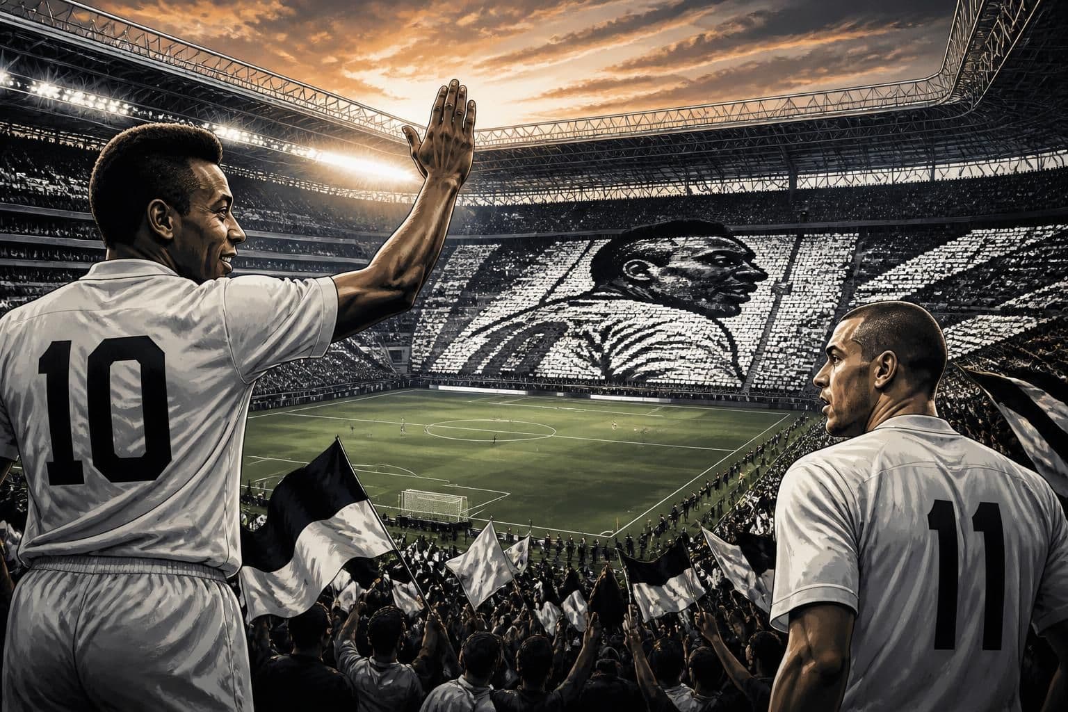 Corinthians tem maior público de 2026 no clássico contra o Santos