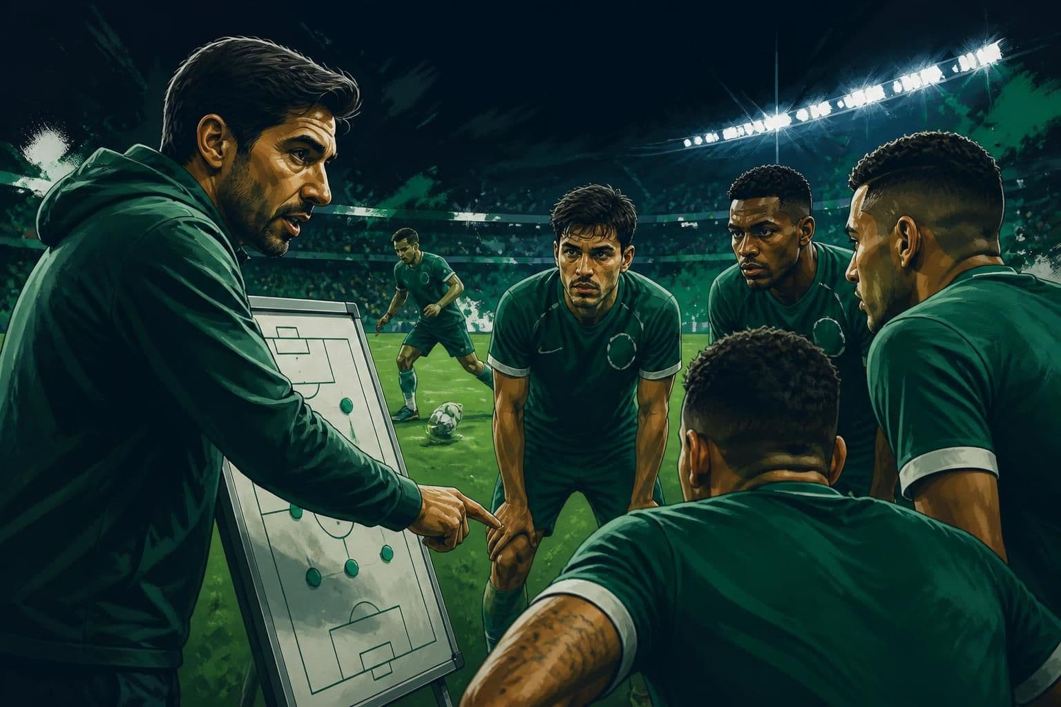 Palmeiras prepara escalação para Botafogo com mudanças e desfalques