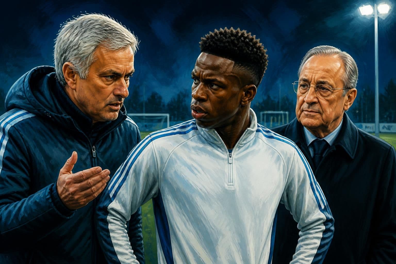 Mourinho revela bastidores da renovação de Vini Jr