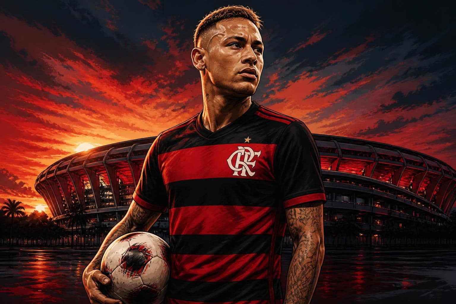 Cebolinha é liberado pelo Flamengo e avalia saída