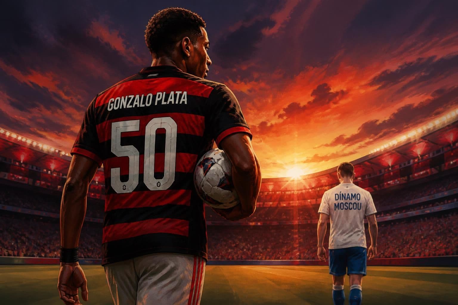 Flamengo confirma venda de Plata ao Dínamo Moscou