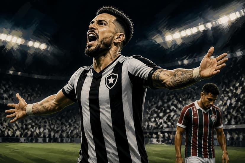 Alex Telles renova com Botafogo e marca no clássico
