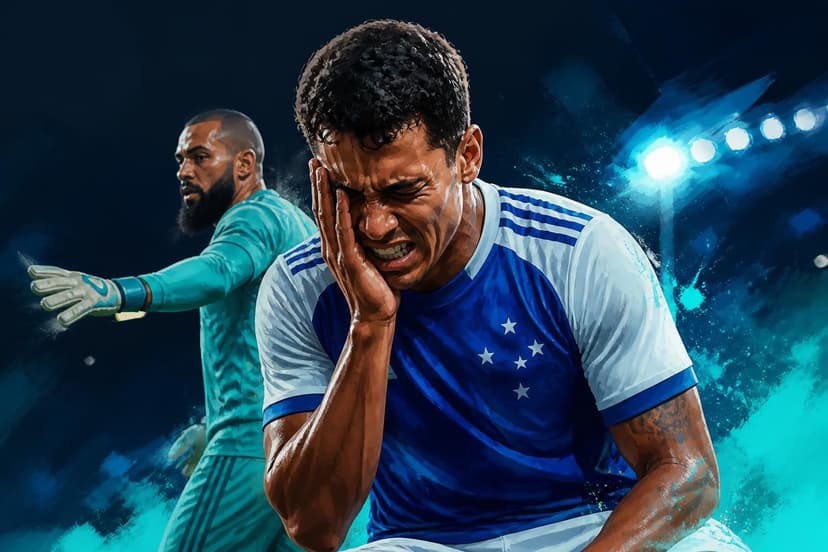 Bruno Rodrigues tem fratura na face e costela no Cruzeiro