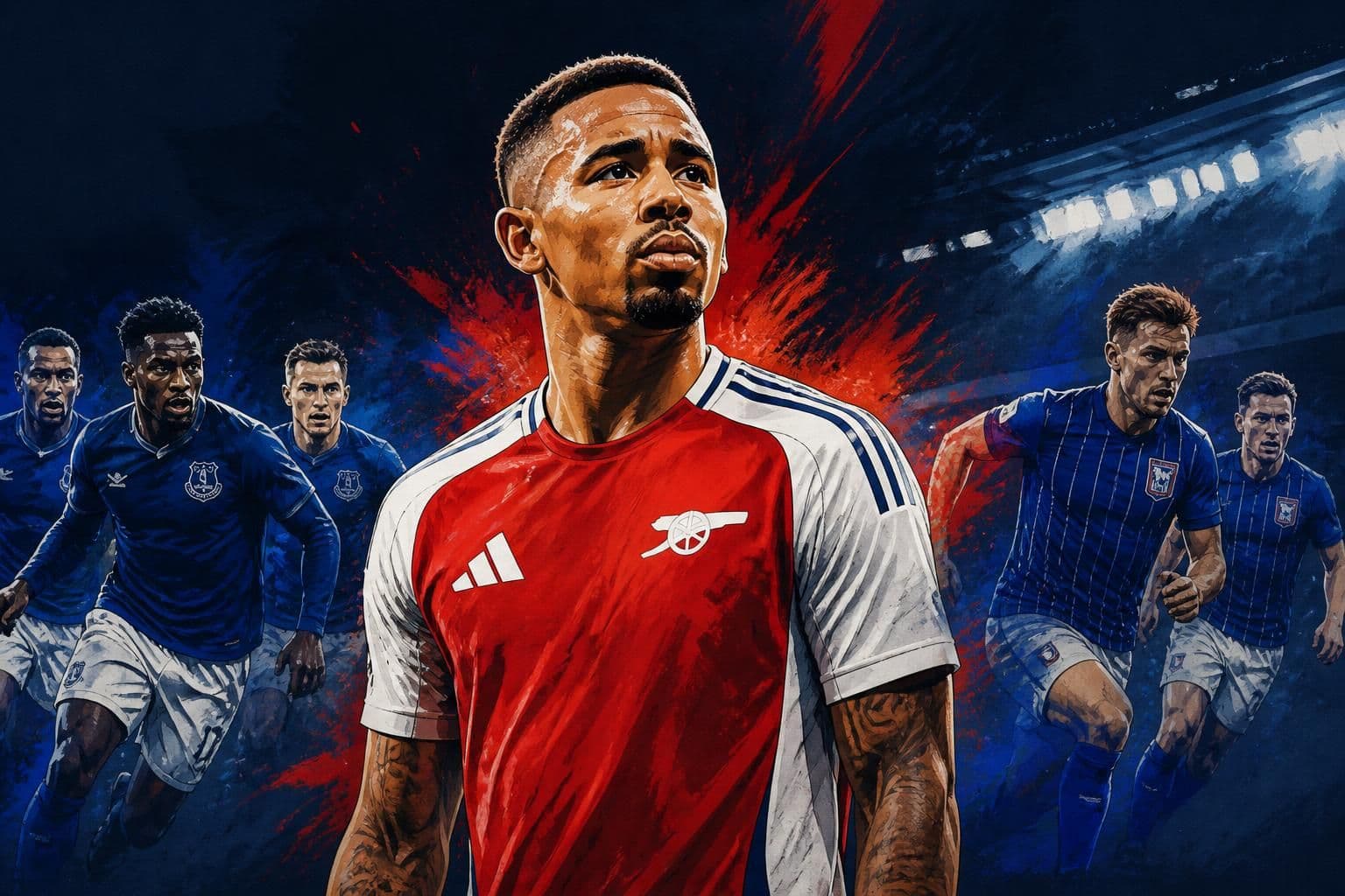 Gabriel Jesus pode deixar o Arsenal por clubes ingleses
