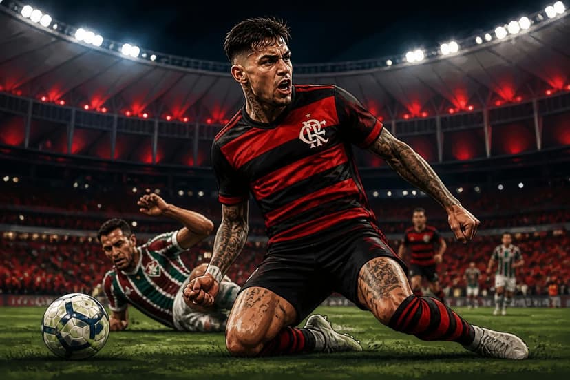 Pulgar renova com Flamengo até 2028 e aumenta salário
