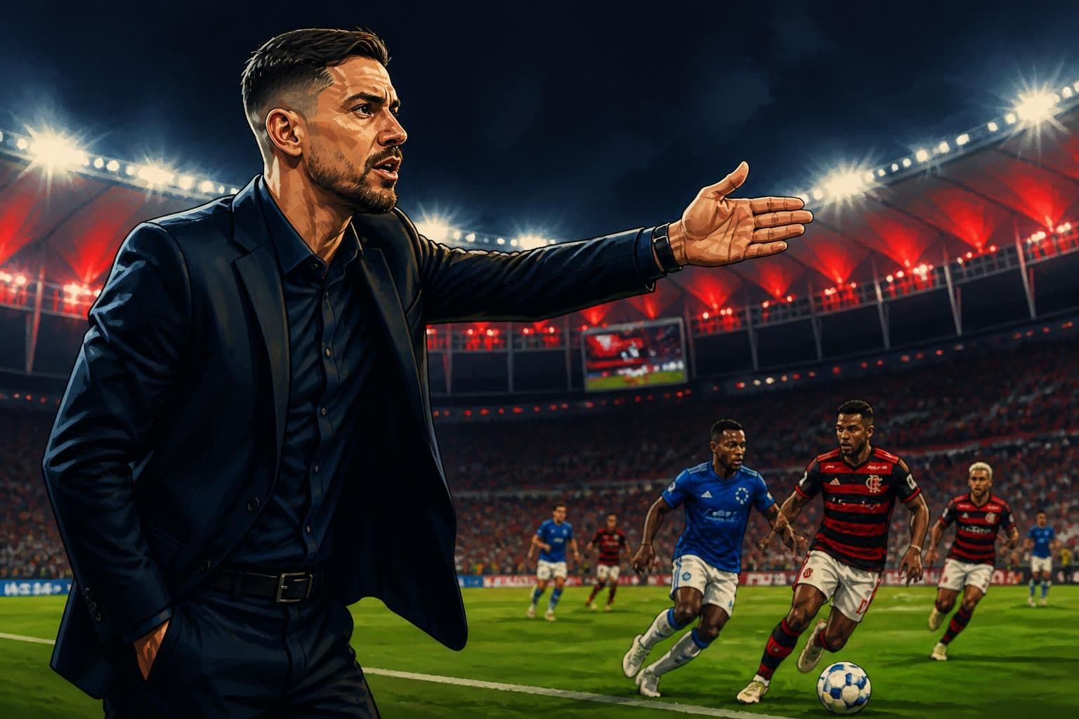 Flamengo vence Cruzeiro e avança na Libertadores