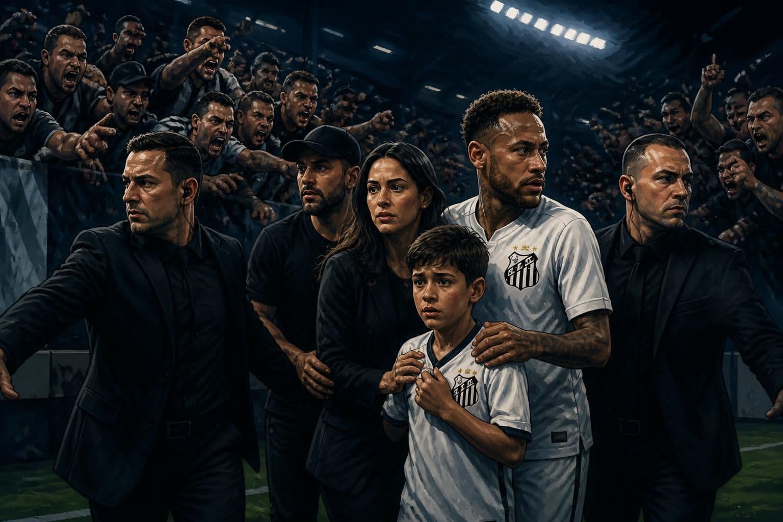 Corinthians proíbe 6 torcedores após hostilização a criança