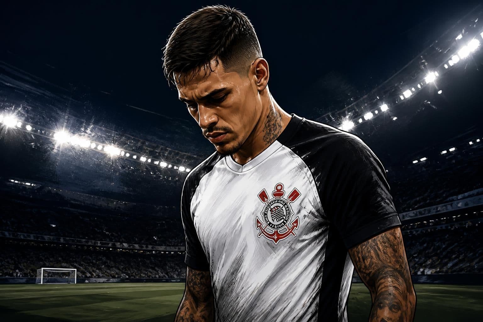 Hugo pode deixar o Corinthians sem jogar desde fevereiro