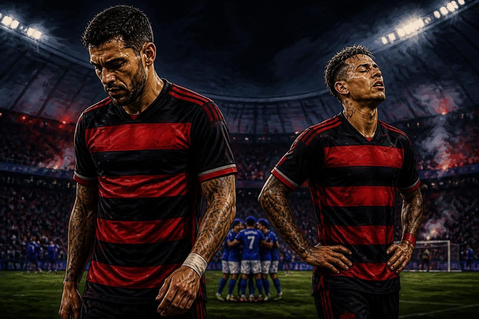 Atuações do Flamengo: Jardim e Carrascal decepcionam no Mineirão
