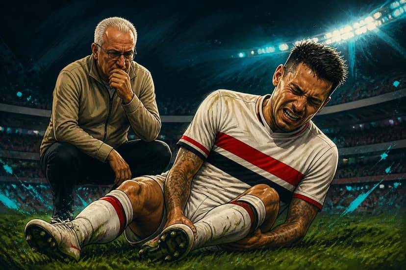 São Paulo sofre com lesão de Luciano e crise de resultados