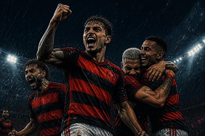 Flamengo vence o Remo e assume a liderança do Brasileirão