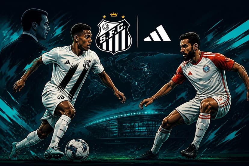 Santos usa bônus da Adidas para pagar imagem