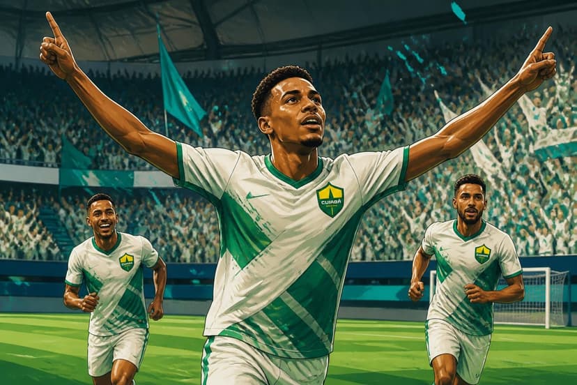 Cuiabá vence Athletic por 3 a 0 e brilha em Cuiabá