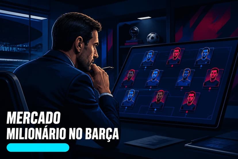 Barcelona planeja mercado ambicioso com empréstimo milionário