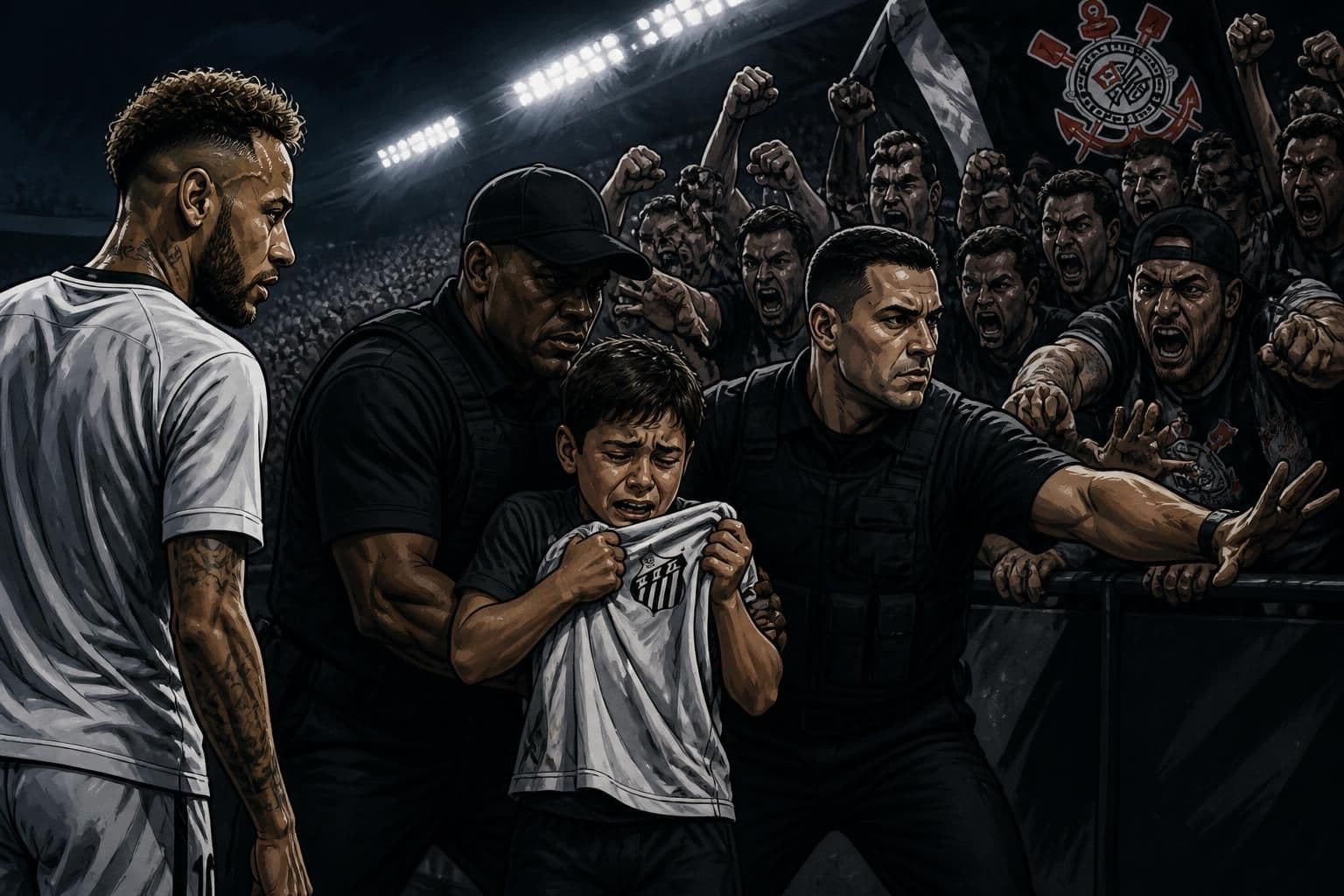 Corinthians denunciado ao STJD por agressão a torcedor criança