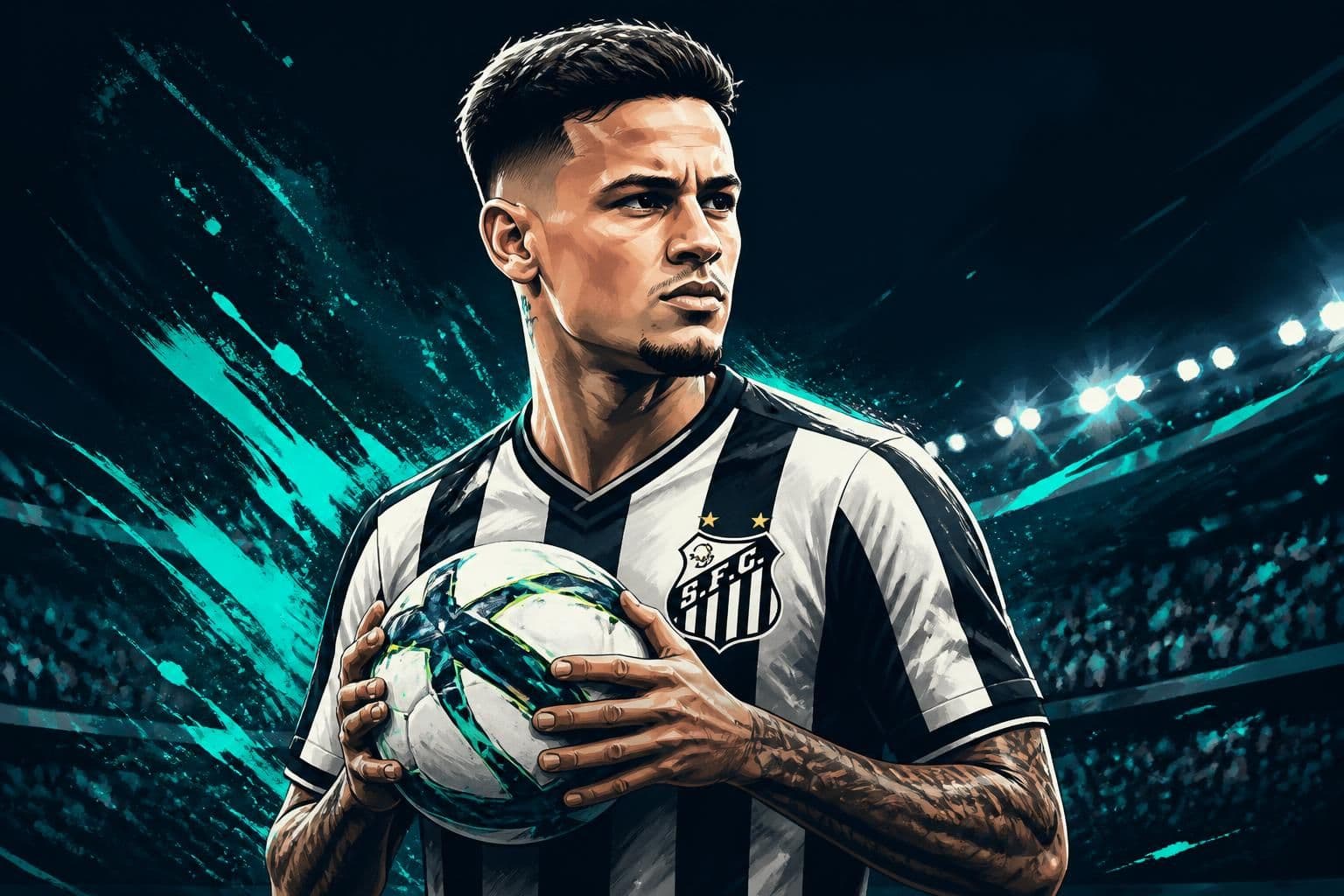 Coutinho chega ao Santos para Sul-Americana e Brasileirão
