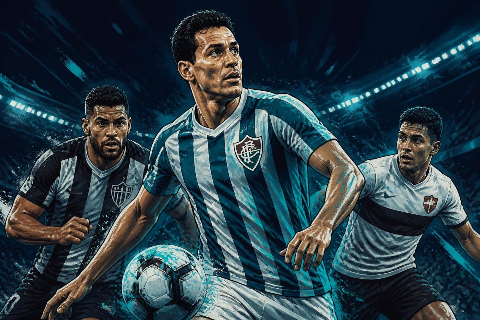 Ganso muda posição e brilha no Fluminense contra o Platense