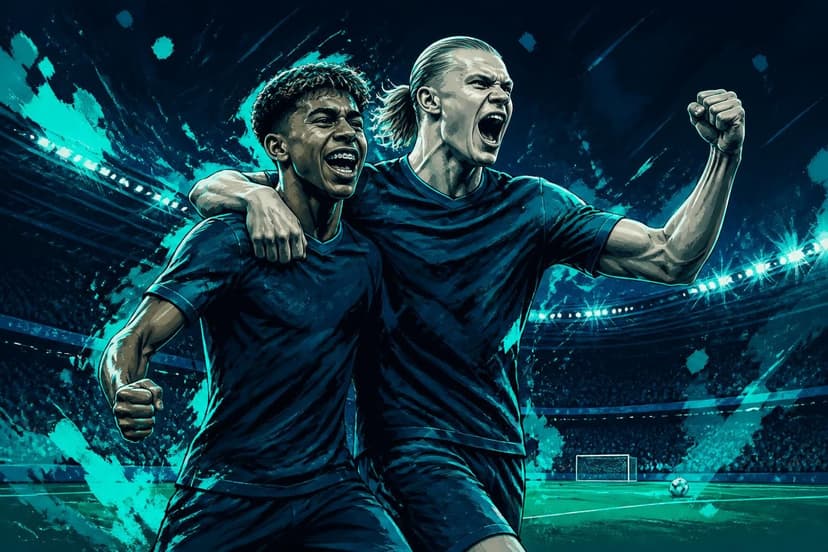 Yamal e Haaland lideram ranking de jogadores mais valiosos