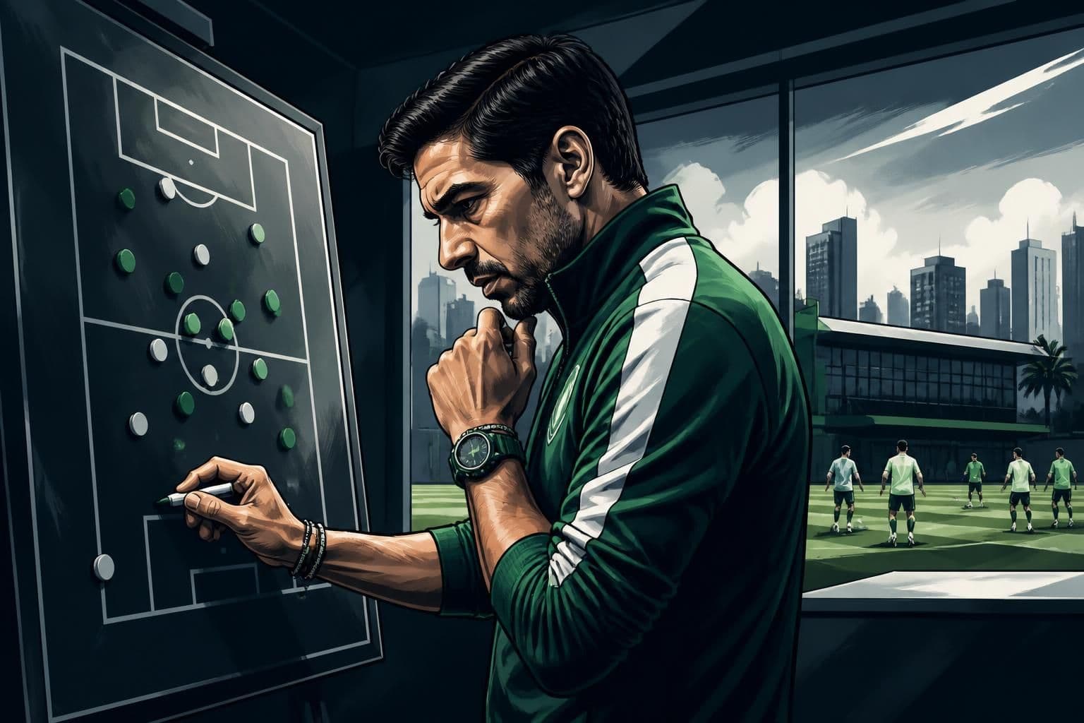 Palmeiras prepara mudanças contra São Paulo por desgaste físico