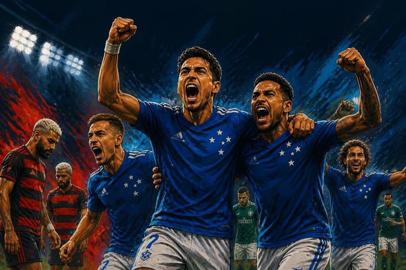 Cruzeiro lidera returno após vitória sobre o Flamengo