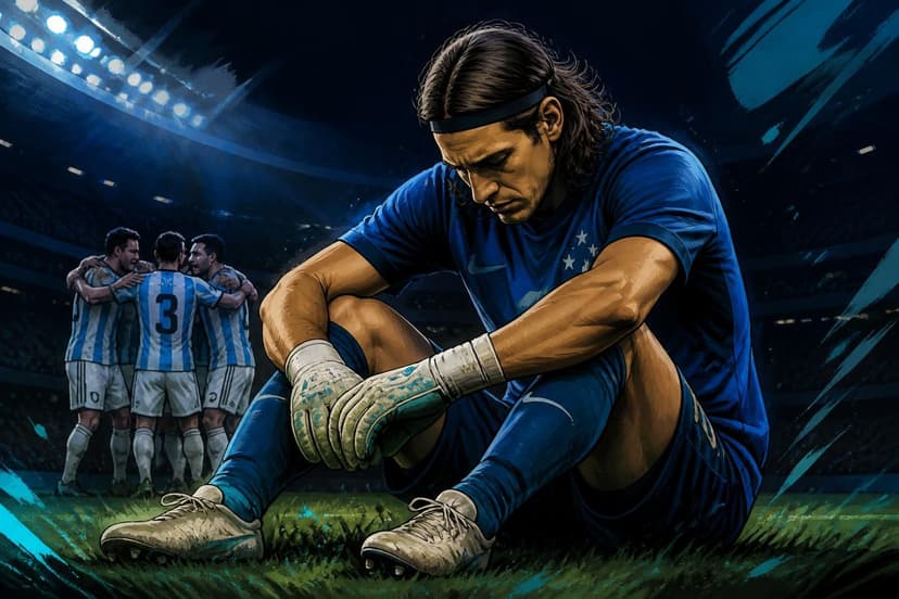 Cássio admite culpa em derrota do Cruzeiro na Sul-Americana
