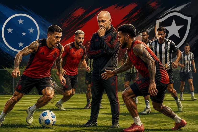 Flamengo se reapresenta e mira virada sob comando de Jardim
