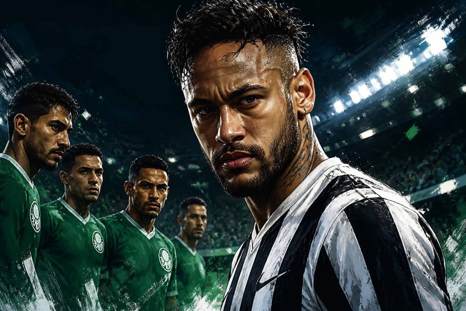 Santos busca virada histórica contra o Palmeiras na Copa do Brasil