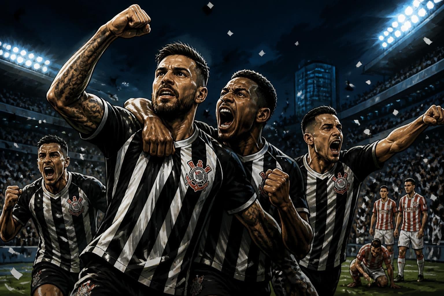 Corinthians x Estudiantes: onde assistir e escalações