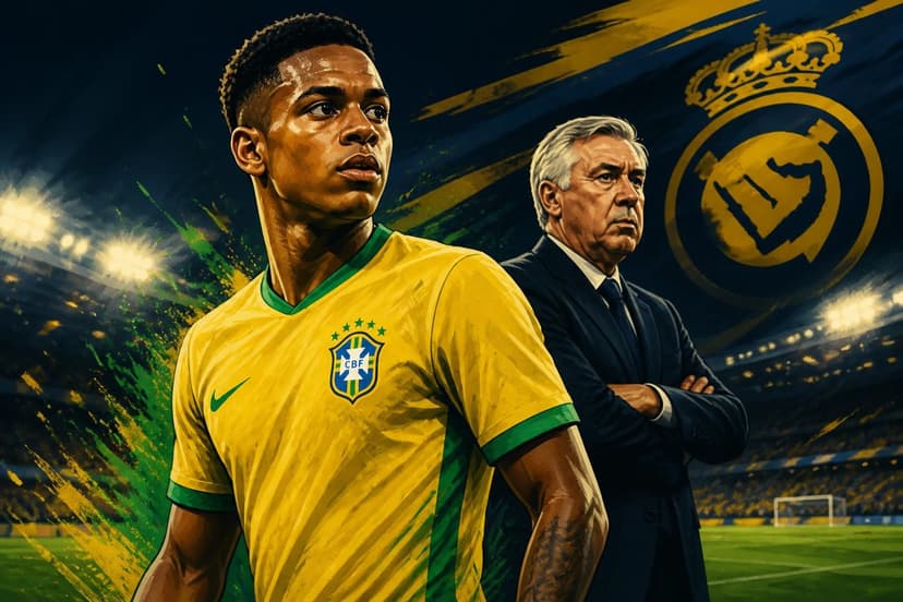 Ângelo Gabriel convocado por Ancelotti na pré-lista da Seleção