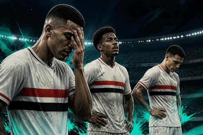 Erro de arbitragem marca empate de Santos e São Paulo