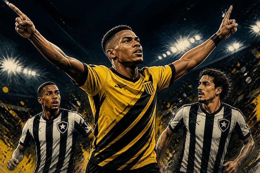Viveros brilha e Athletico vence Botafogo no Rio