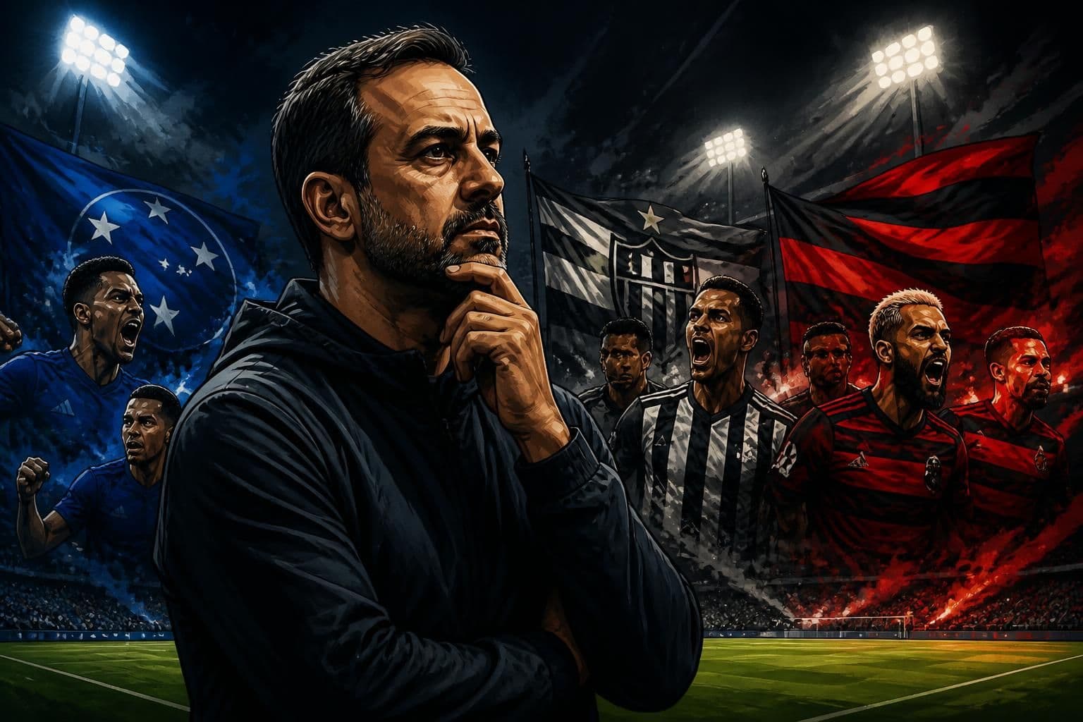 Artur Jorge avalia peso de clássico para o Cruzeiro