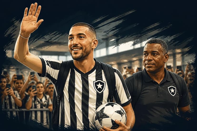 Botafogo prepara recepção a Ziyech no Galeão nesta terça