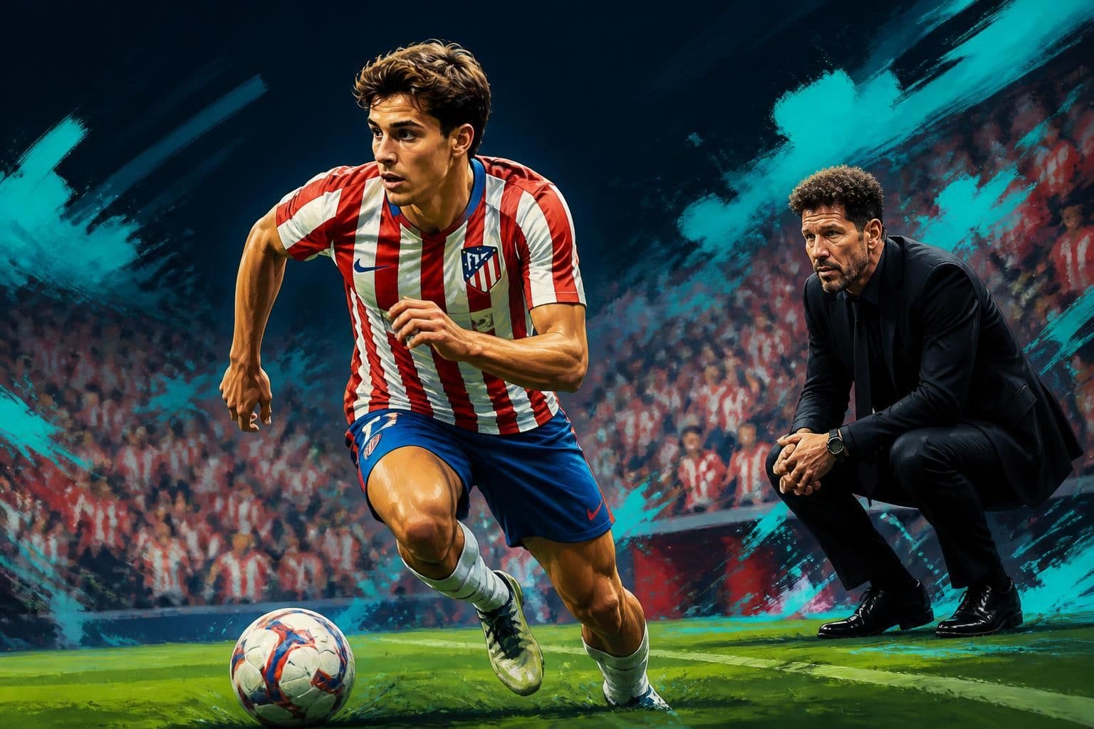 Julián Álvarez treina com Atlético de Madrid e acende esperança