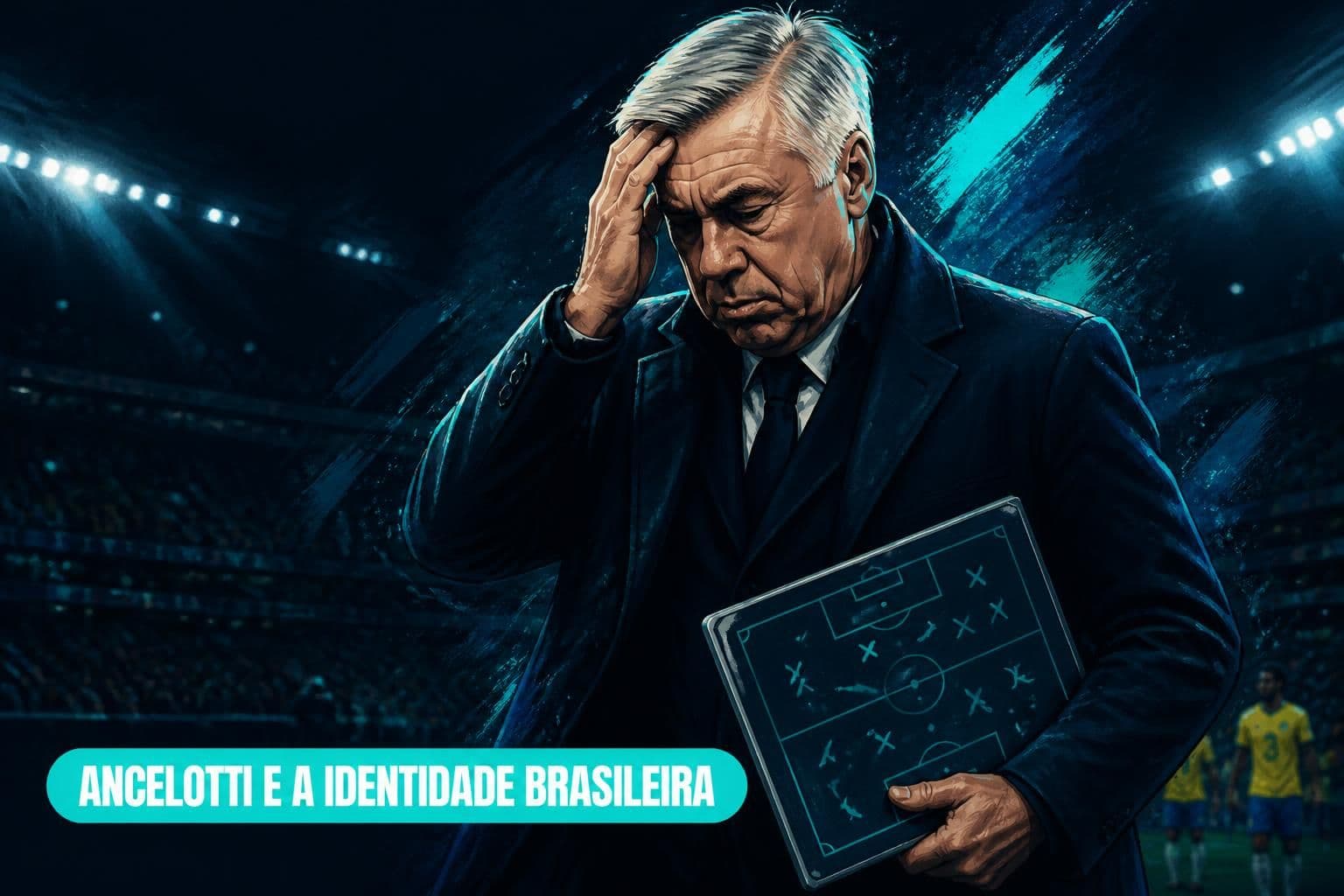 Ancelotti e a busca pela identidade brasileira pós-Copa