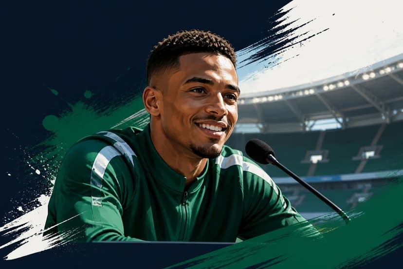 Barboza é apresentado pelo Palmeiras e comenta Danilo