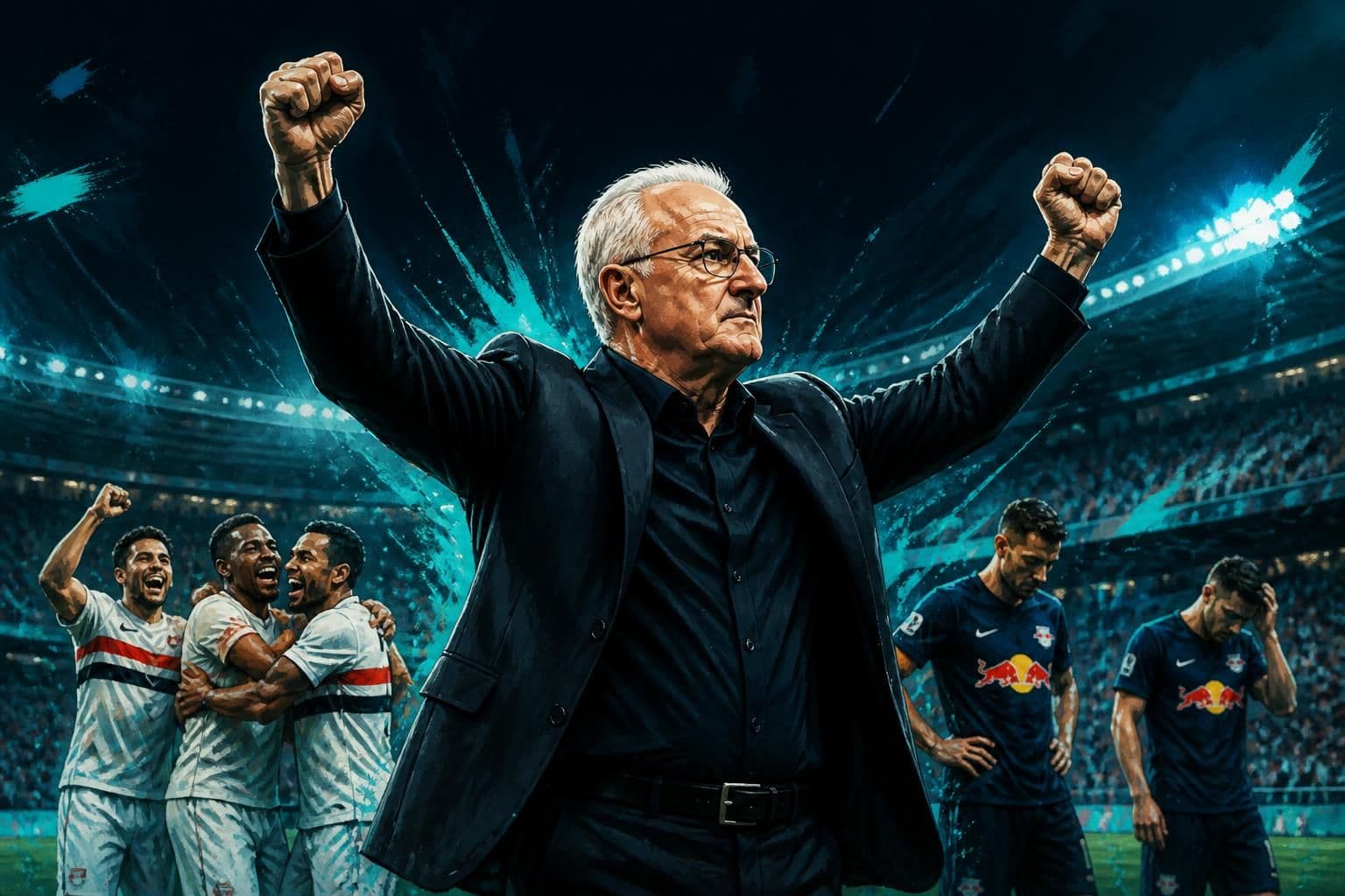 Dorival exalta caráter do elenco após fim de jejum no Brasileirão