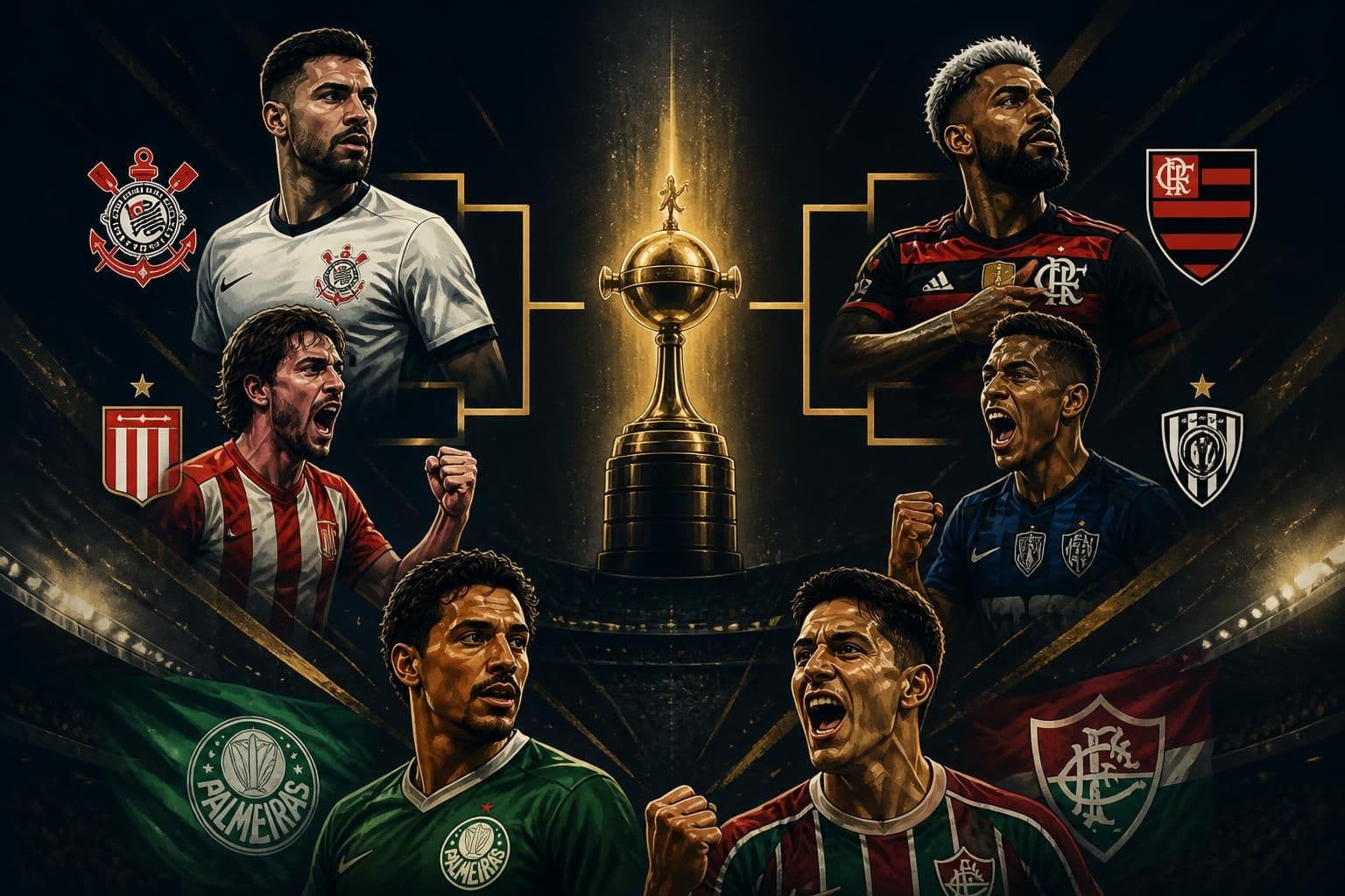 Libertadores 2026: confira as quartas de final com brasileiros