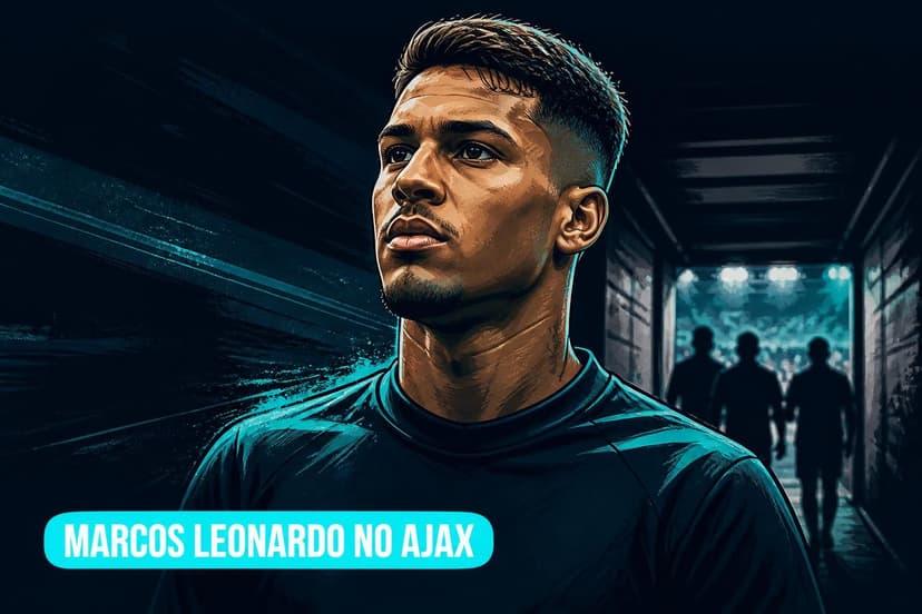 Ajax contrata Marcos Leonardo por 25 milhões de euros