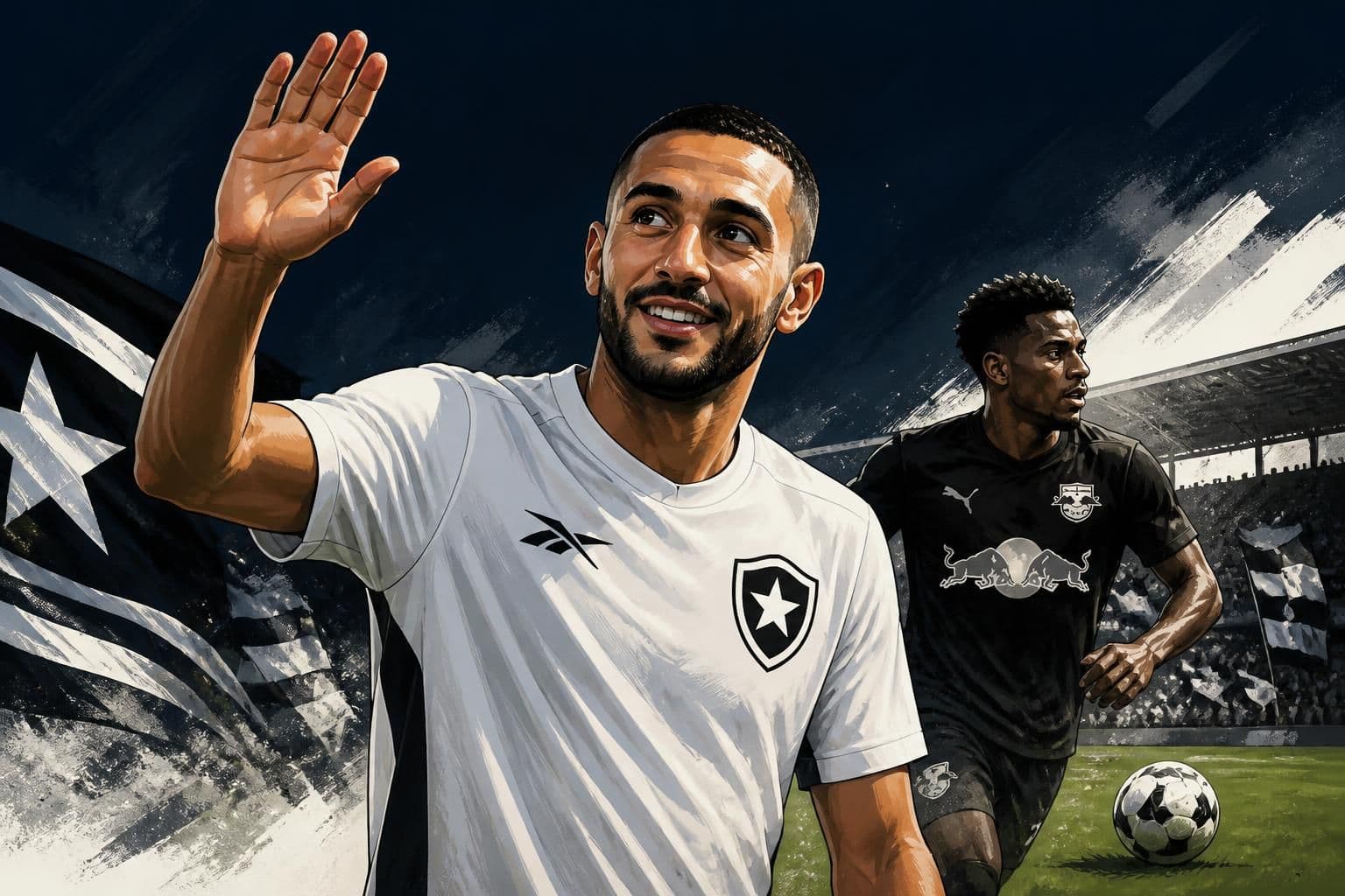 Botafogo apresenta Ziyech neste sábado antes de jogo contra Bragantino