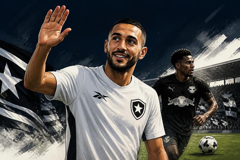 Botafogo apresenta Ziyech neste sábado antes de jogo contra Bragantino