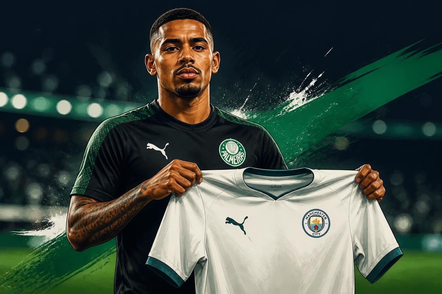 Allan deixa Palmeiras e vai para o Manchester City por R$ 240 mi