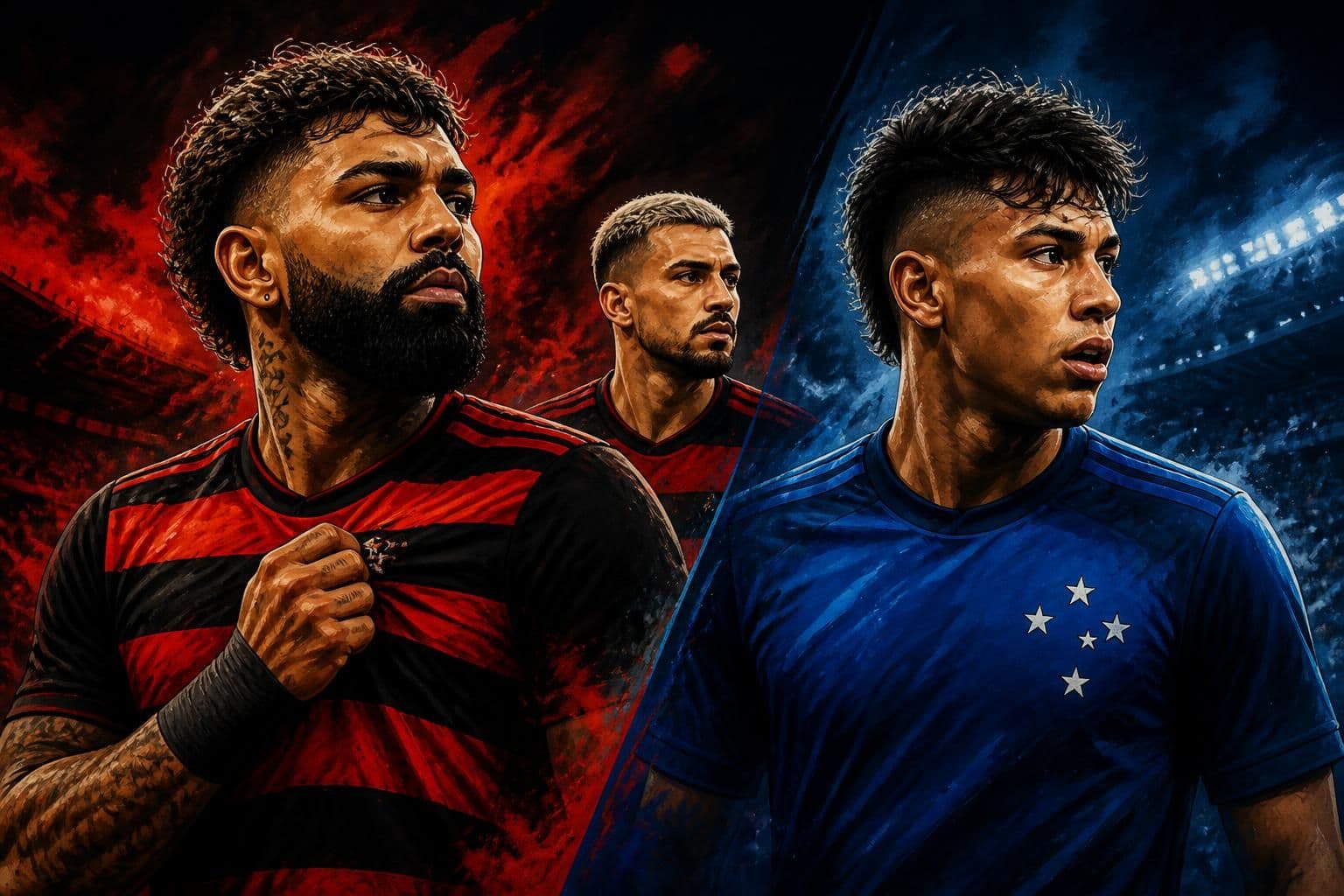 Flamengo e Cruzeiro: a rivalidade no mercado da bola