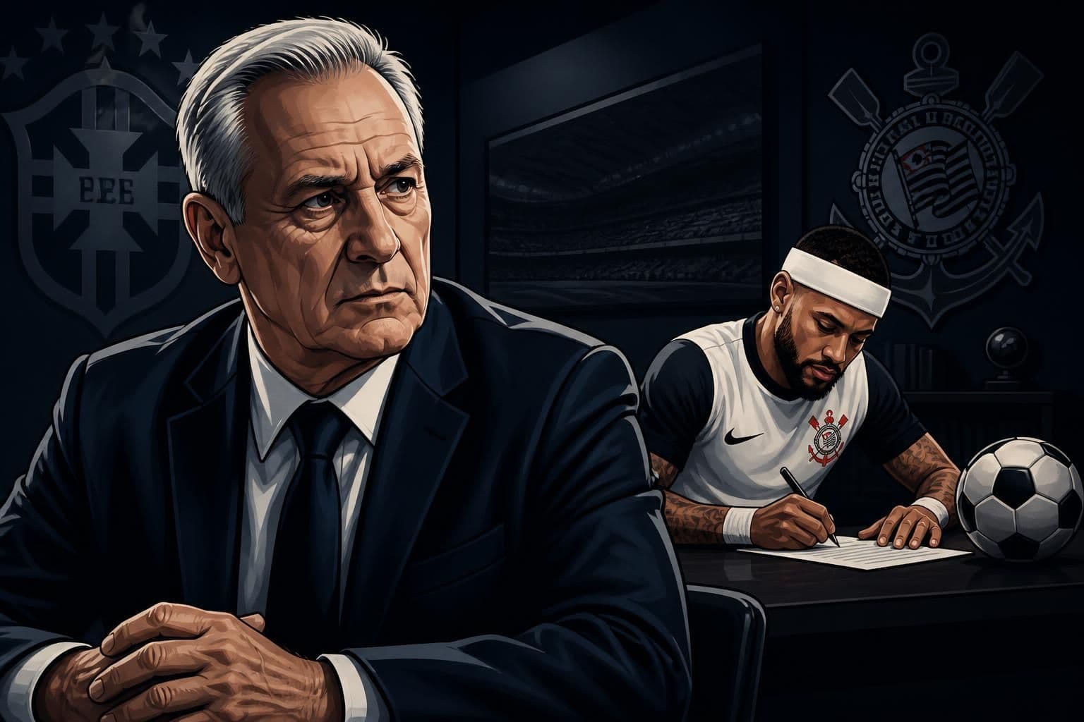 CBF repudia ameaças contra presidente do Corinthians