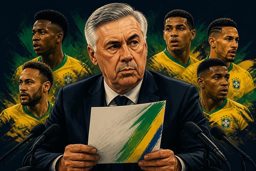 Ancelotti anuncia primeira convocação da Seleção Brasileira pós-Copa
