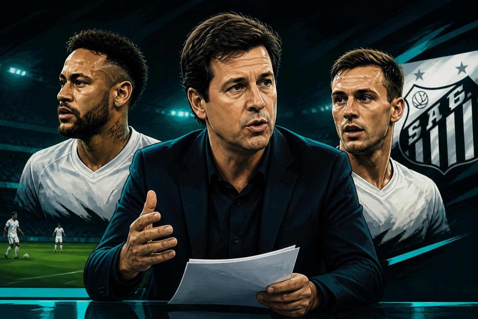 Santos em crise: Lavieri prevê quebra ou SAF para Neymar