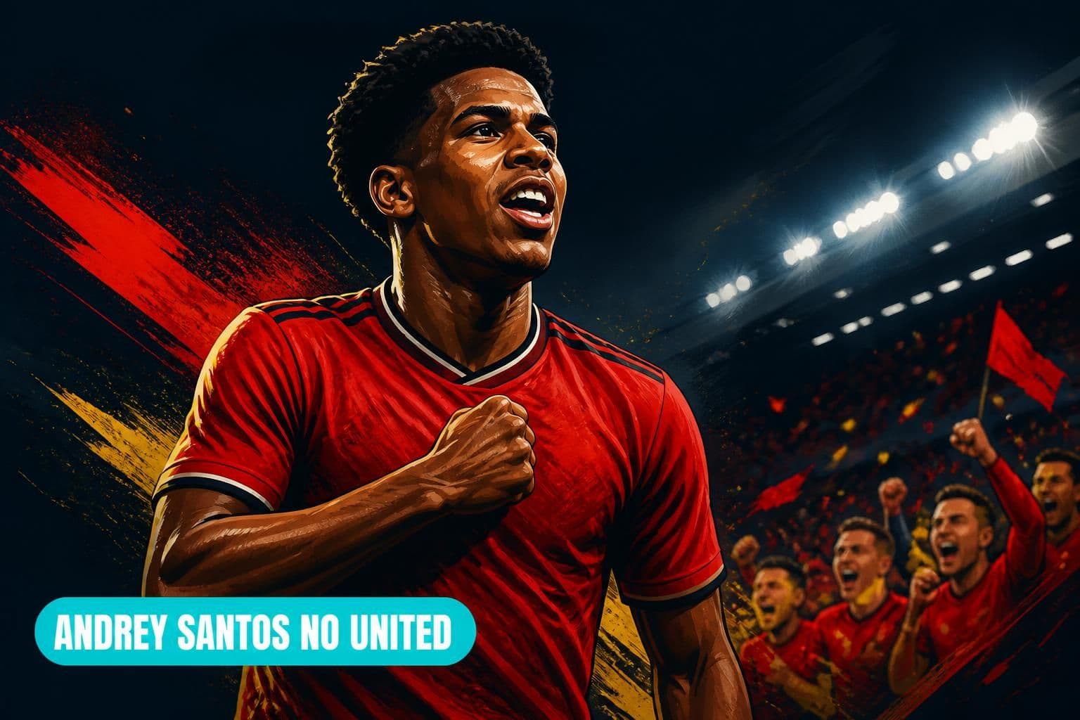 Andrey Santos no Manchester United: Desafios e Substituição